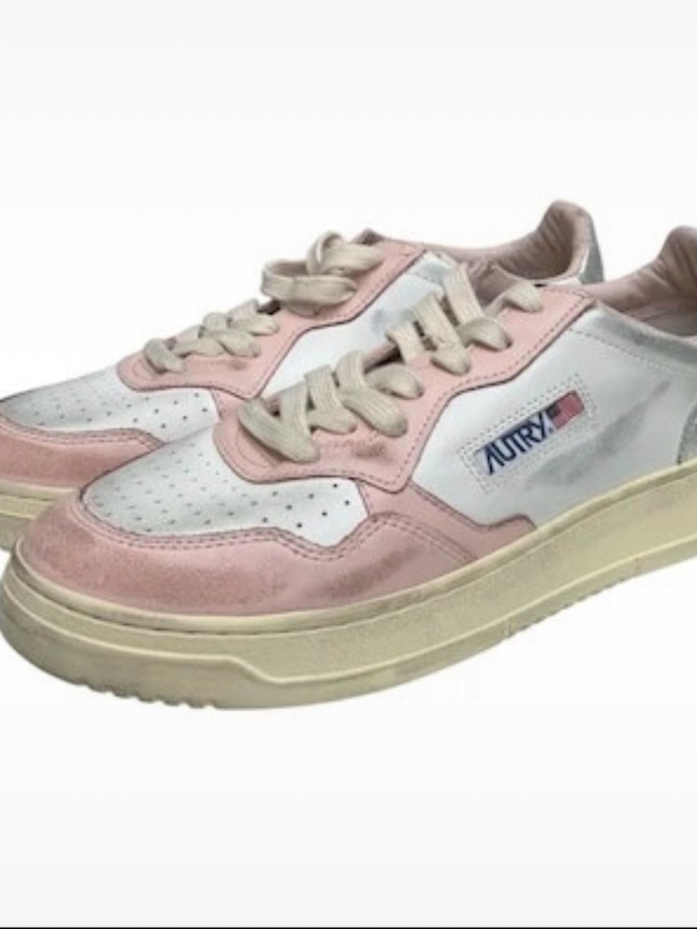 Autry Women’s Super Vintage Low-Top Sneakers SZ 9